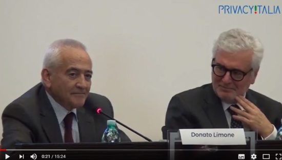 Cagliari – 10 novembre 2017 Regolamento Ue #SaveTheData. Intervento di Donato Limone, Unitelma Sapienza, Direttore SNAD