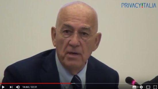 Cagliari – 10 novembre 2017 Regolamento Ue #SaveTheData. Intervento di Antonello Soro, Garante Privacy