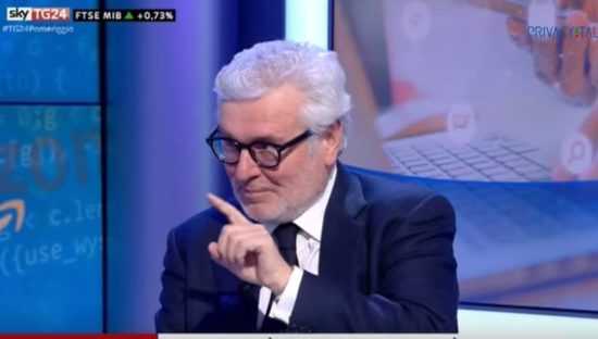 Gdpr e nuovo algoritmo di Facebook. Raffaele Barberio ospite di SkyTg24