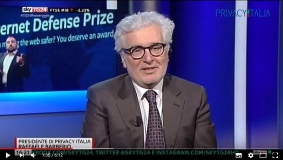 Caso Facebook-Cambridge Analytica. Raffaele Barberio ospite a SkyTg24