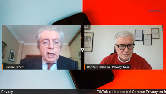TikTok, F. Pizzetti: “Favorevole al blocco del Garante, ma i minori vanno proetetti su tutto il web”